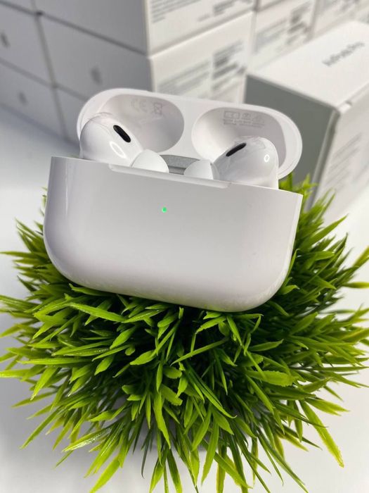 Airpods pro 2, шумоподав чіп airoha lux якість 1:1 бездротові навушник