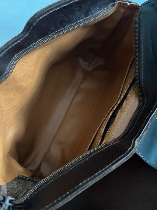 Mala/Bolsa vintage Ralis de pele – NOVA