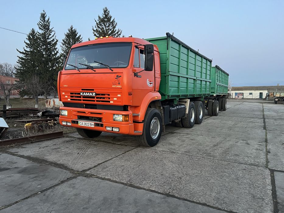 Камаз 6520 з причепом ГКБ 8551