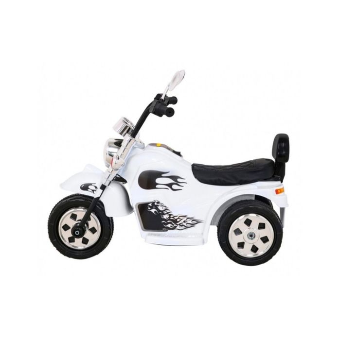 Мотоцикл на акумулятор Ramiz Hot Chopper, білий