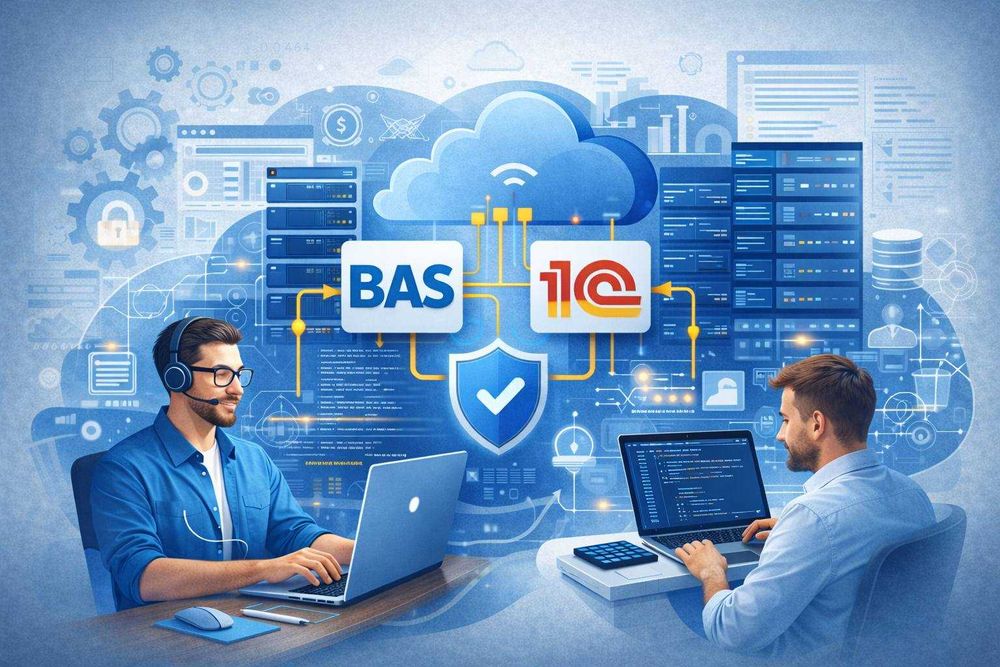 Обслуговування 1С \ BAS (програміст 1С \ BAS)