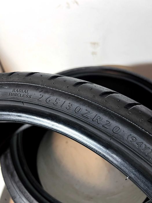 Pneus Dunlop Sport Maxx RT - 265/30/20 - Como NOVOS