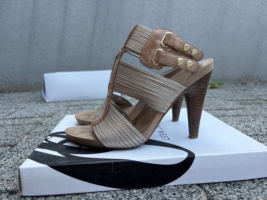 Piekne wysokie buty Nine West 38 jak nowe