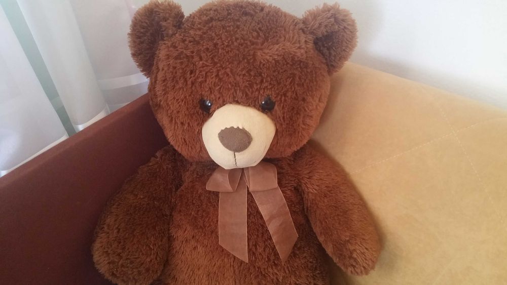 duży zadbany miś XXL przytulanka 80 cm