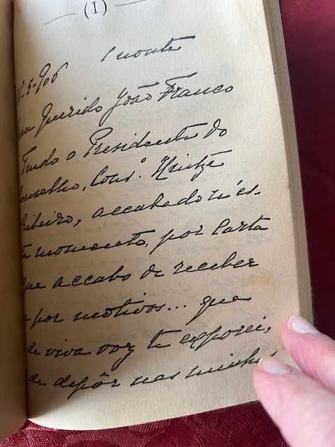 2.ª Edição - Cartas d'El-Rei D. Carlos I a João Franco Castello-Branco