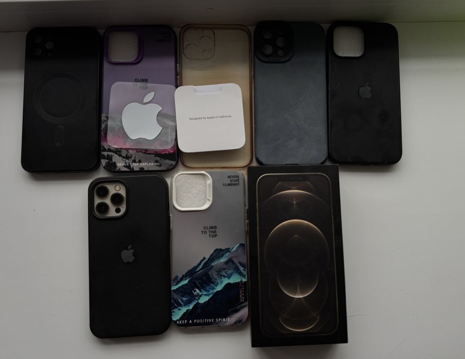 iPhone 12 Pro Max 256gb Gold с коробкою, не кручений не розбирався.