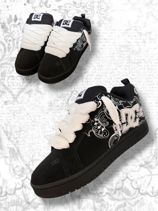 DC Shoes Court Graffik pixie rozmiar 40 białe (sznurówki gratis)