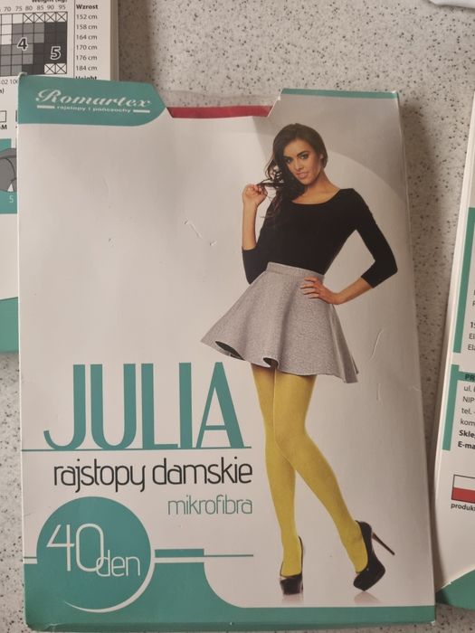 Rajstopy mikrofibra w rozmiarze 4 czerwone fioletowy granat