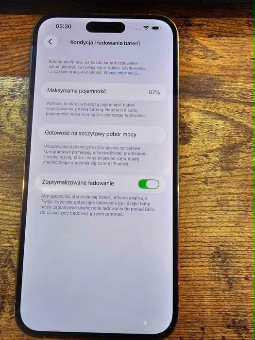 Apple Iphone 14 Pro Max 128Gb Złoty/Bateria 87%/Gwarancja/SklepGSM/Lwsk
