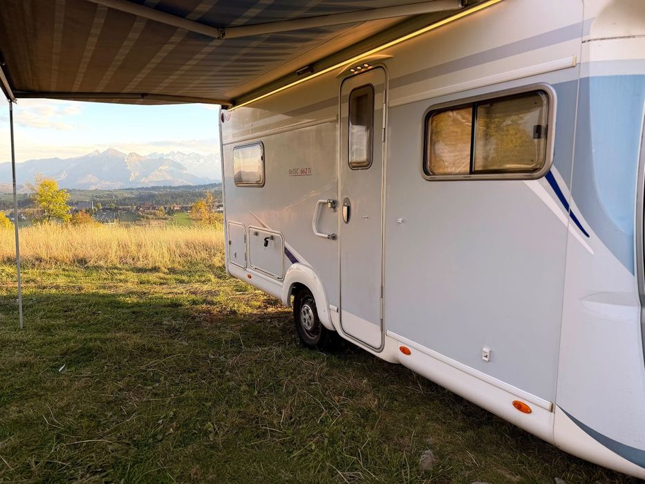 TEC ROTEC 662Ti  TEC- grupa Hymer! Sucha, prywatna, zadbana półintegra !