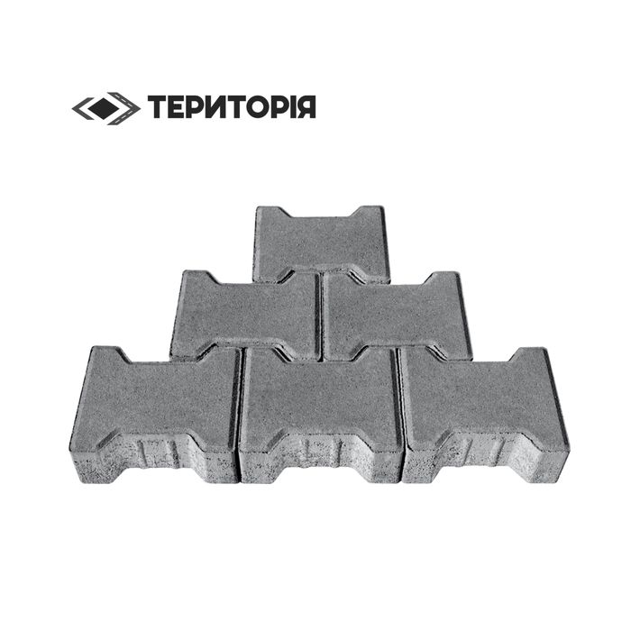 Тротуарная плитка "Катушка" 60, 80 та 100 мм, ТМ «Територія»
