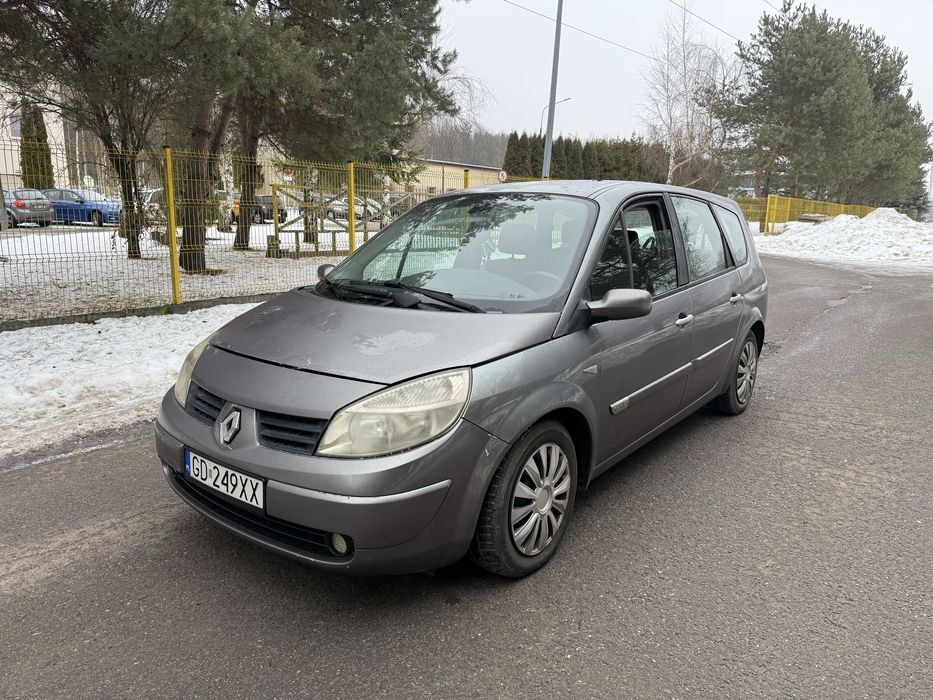 Renault Grand Scenic 7 Osob 1.9 Dci  6 Biegow Skory Dvd Cb Radio
