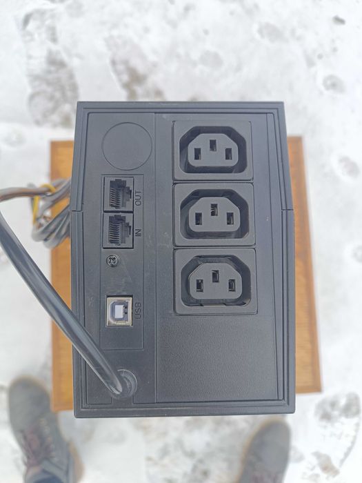 ИбП Powercom RPT-600AP бесперебойник УПС ББЖ UPS