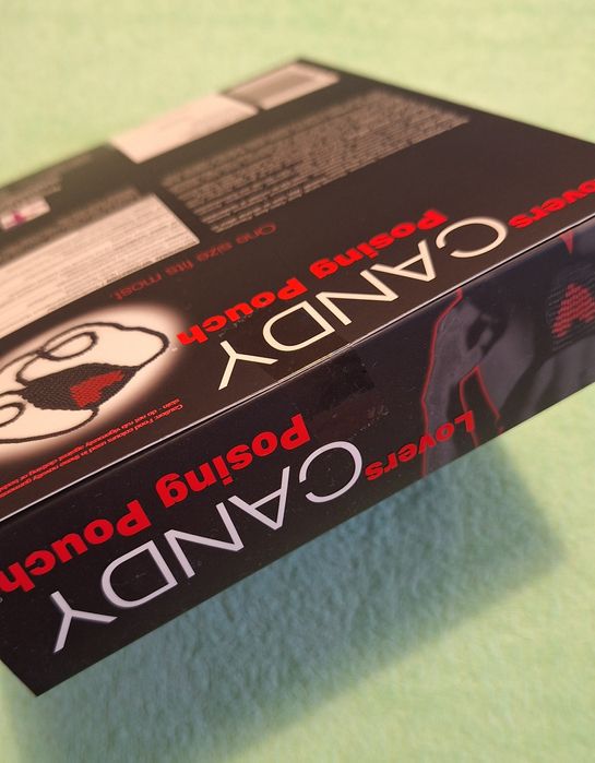 Stringi męskie z cukierków, koralików