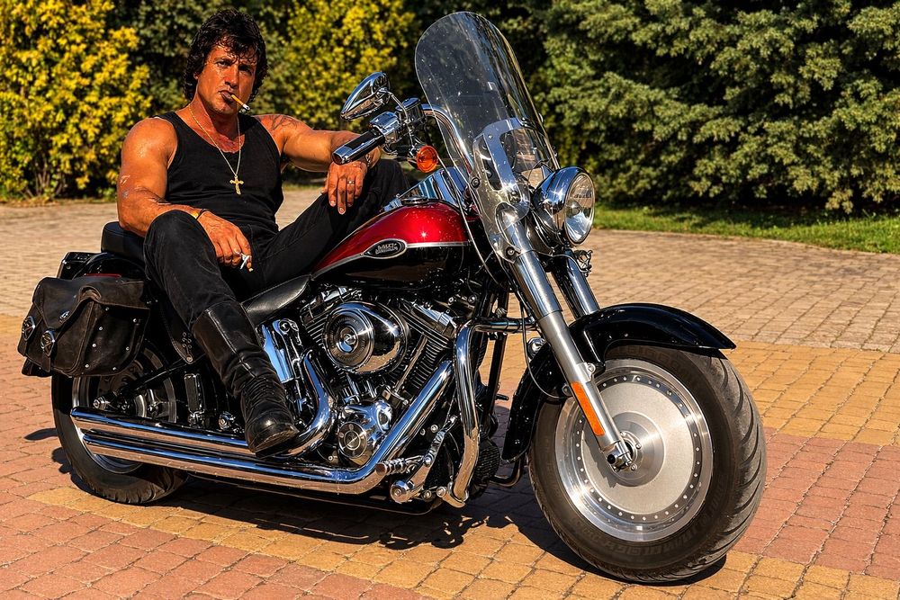 Harley-Davidson Softail Fat Boy Niski przebieg 16 177 mil | Tłumik Python | Szyba | Torby | Zadbany