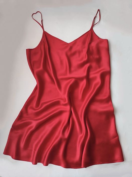 Шовковий пеньюар сукня на бретельках бренд Flirt