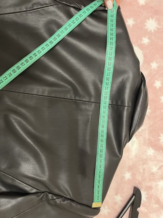Піджак з еко шкіри Zara розмір xs, 24