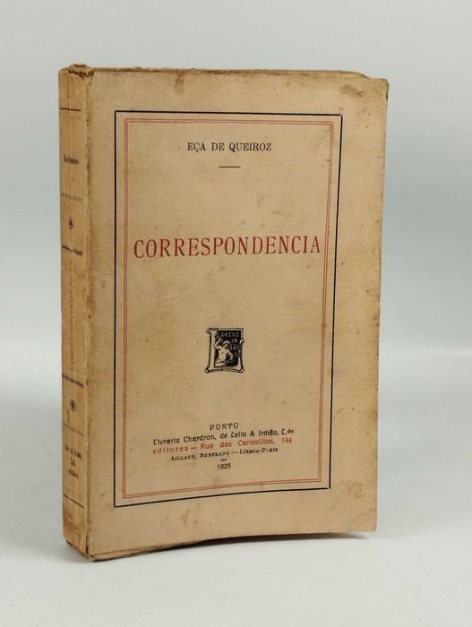 CORRESPONDÊNCIA – Eça de Queirós – 1.ª Edição (1925)