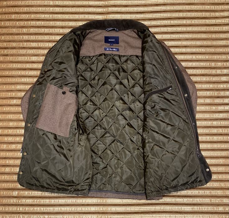 Куртка gant the tweed hunter jacket/barbour/hackett стьобана/пальто