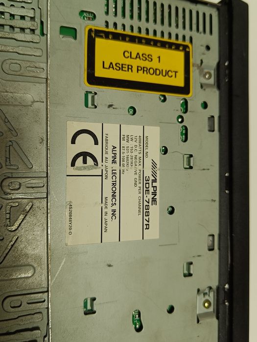 Radio Alpine 3DE-7887R