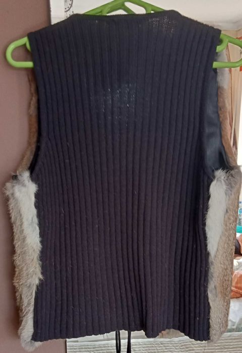 Colete castanho tamanho M