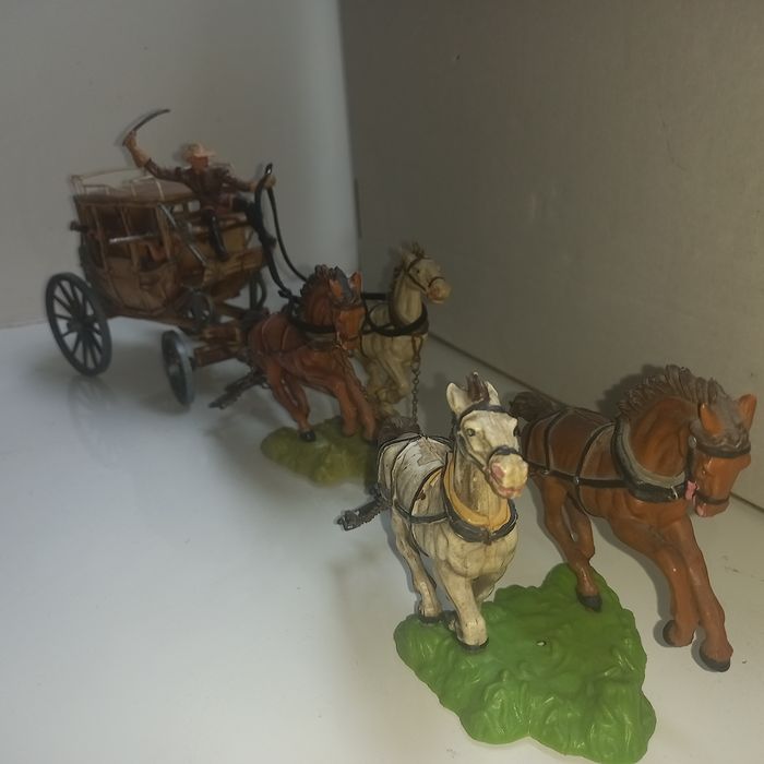 Карета дилижанс Elastolin 70см.