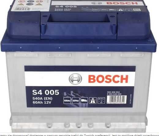 Akumulator Bosch 60Ah ,S4005 plus dostawa gratis