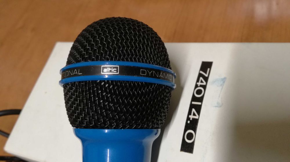 microfone vintage