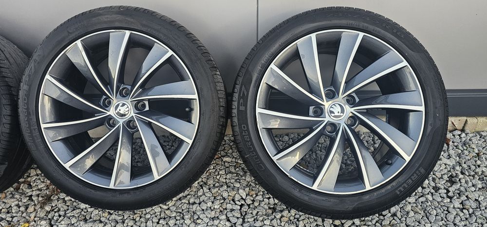 Felgi aluminiowe 18 Skoda Superb Octavia
