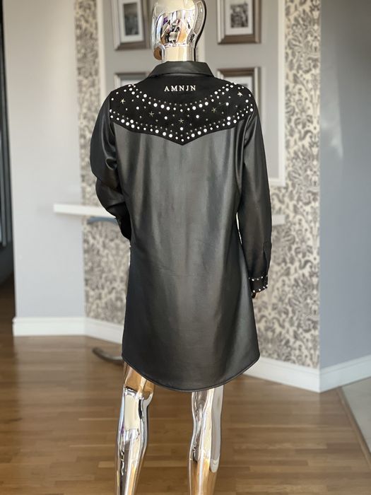 Nowa sukienka ze skóry eko XL