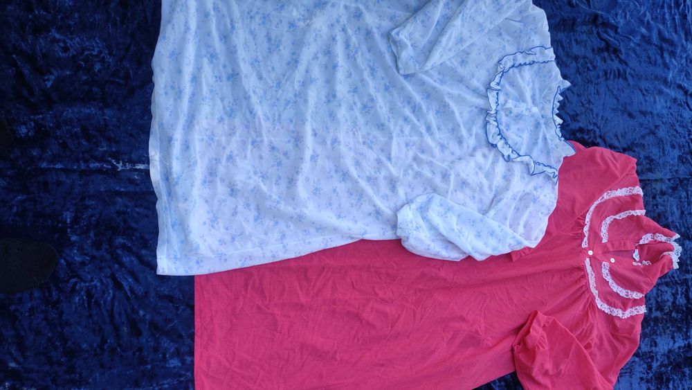 Вінтажна рубашка, плаття, спальна сукня, р.М, одним лотом