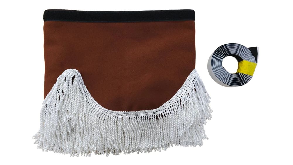 FALBANA POPRZECZKA BLENDA NA SZYBĘ ALCANTARA / NUBUCK TIR CIĘŻARÓWKA