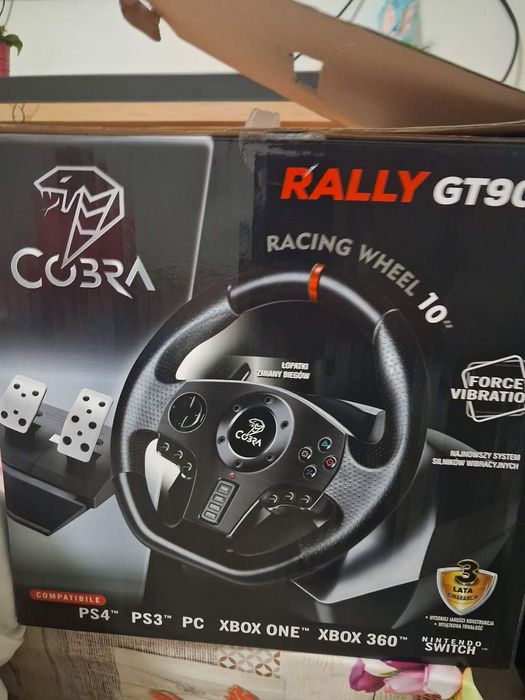 Kierownica do gier Gt900 Rally Cobra (PC,PS4,PS3,Xbox One,Xbox 360,)
