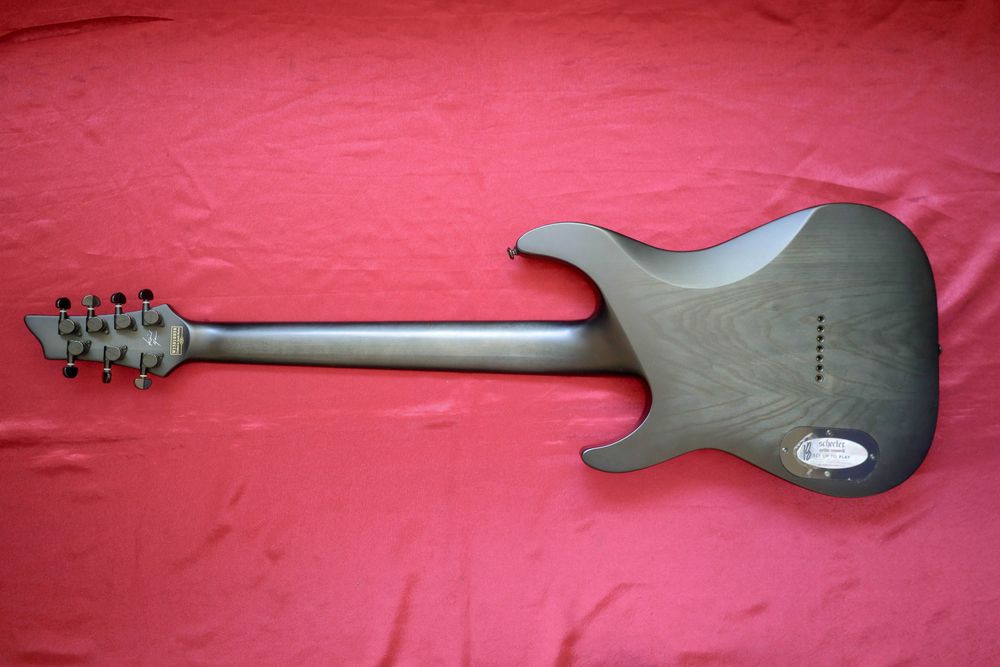 Schecter KM7 2014 Trans white