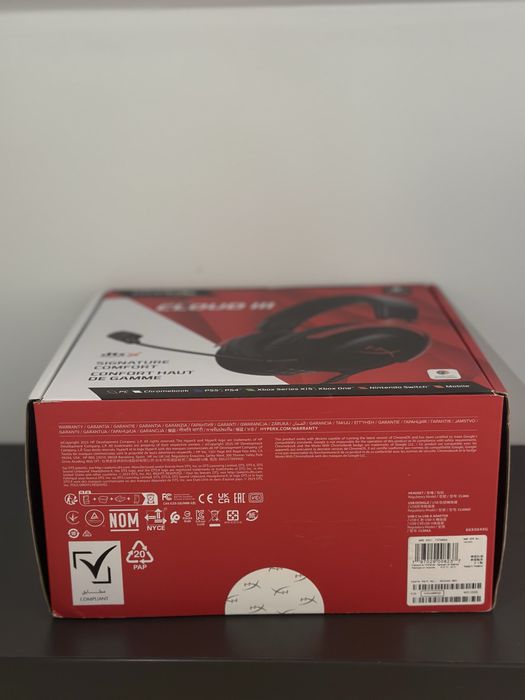 Наушники HyperX Cloud III Black-Red