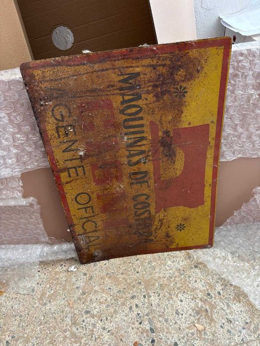placa vintage da CISNE