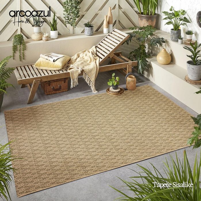 Tapete Sisalike - Interior e Exterior- Varias medidas By Arcoazul