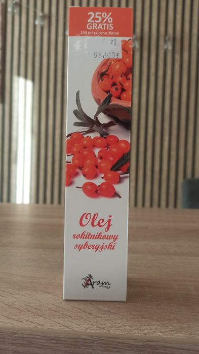 Olej rokitnikowy 100% - 250ml