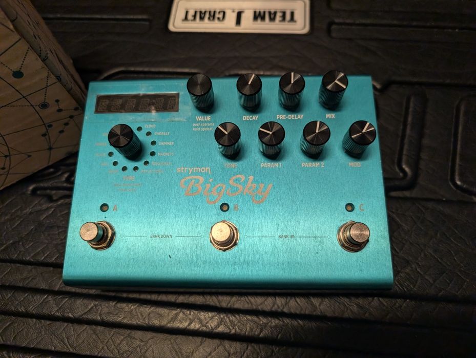 Strymon BigSky reverb echo I więcej