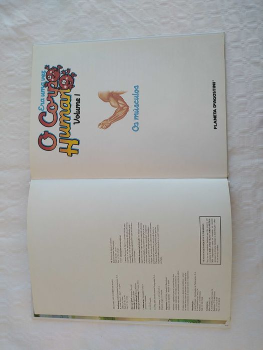 Livro da Coleção Era uma Vez o Corpo Humano