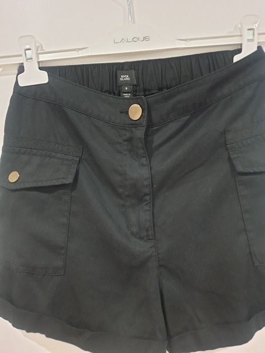 Spodenk szorty i River Island 36 czarne