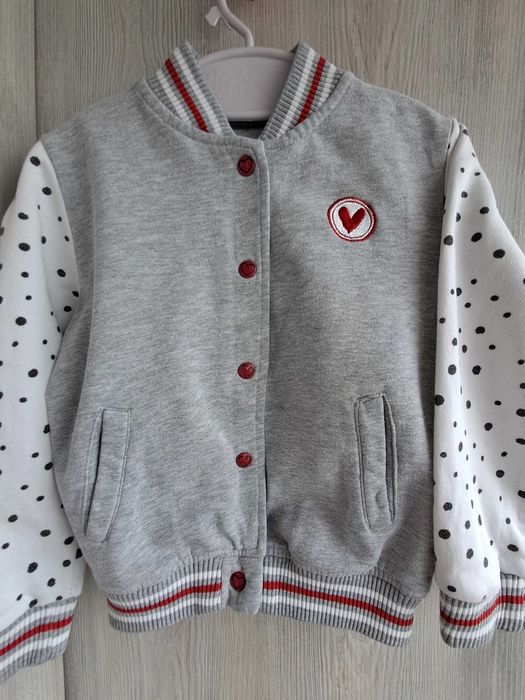 Дитячий бомпер/кофтинка для дівчинки