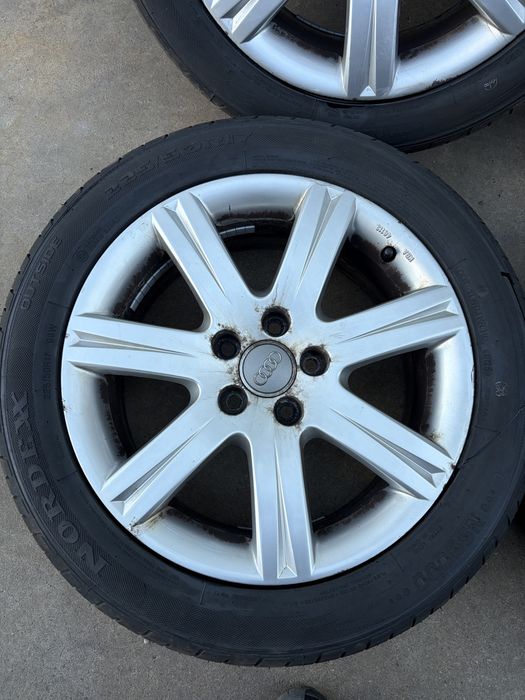 Felgi Aluminiowe Opony Letnie Jak Nowe 225/50/17 Audi A6 C6