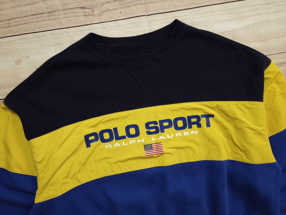 POLO SPORT Ralph Lauren Bluza Crew Neck Oversize r. M/L