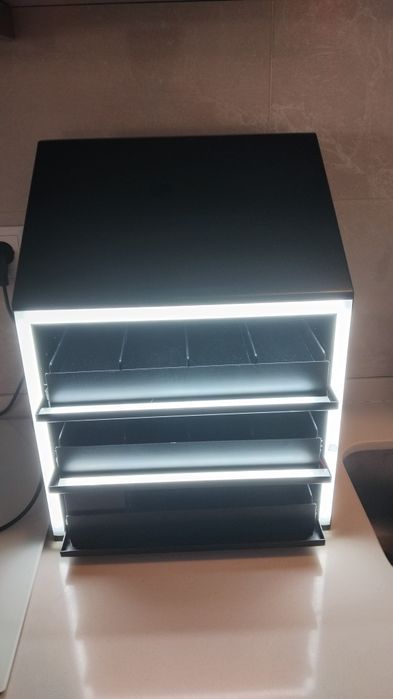 Expositor com  leds