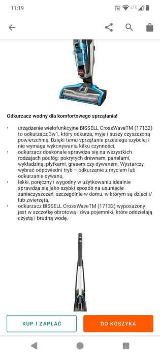 Odkurzacz pionowy