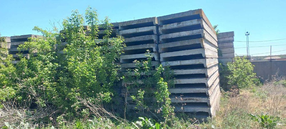 Плиты п-образные, шатровые, ПКЖ 6 × 3 м. б/у