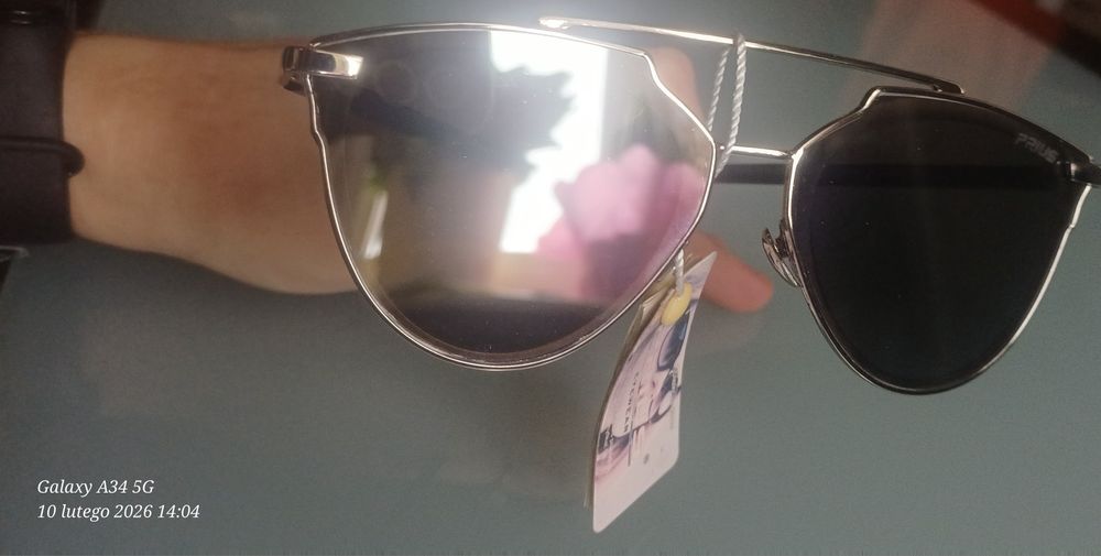 Okulary przeciwsłoneczne Prius pilotki UV400 nowe unisex