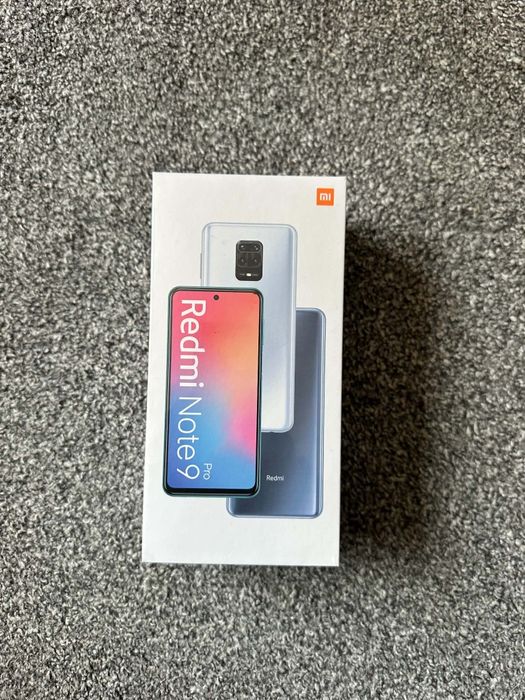 Redmi note 9 pro szary nowy