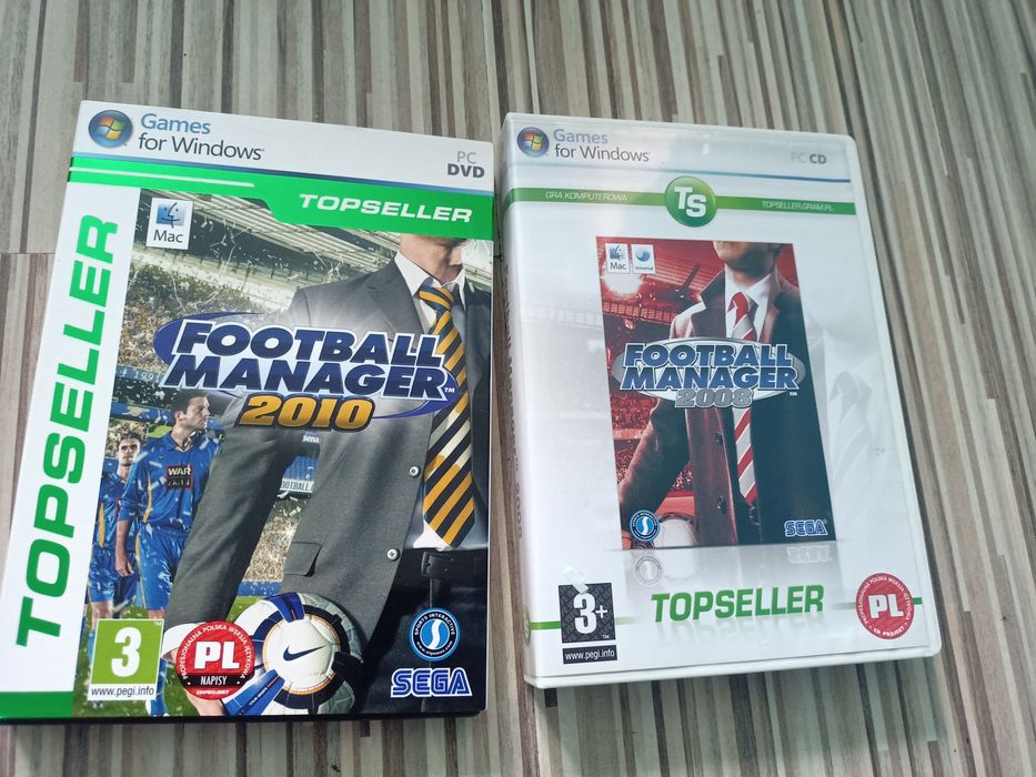 Platynowa kolekcja football manager 2011 pc Sega plus 2010i 2008